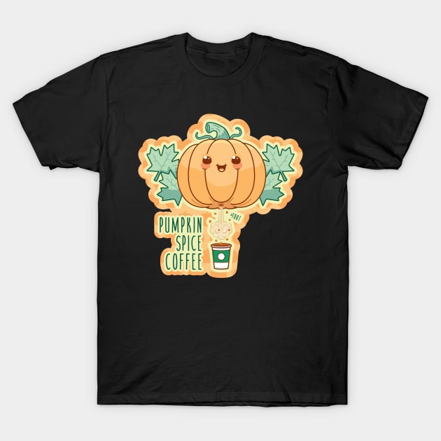 Pumpkin Spice T-Shirt by Sam Potter Design